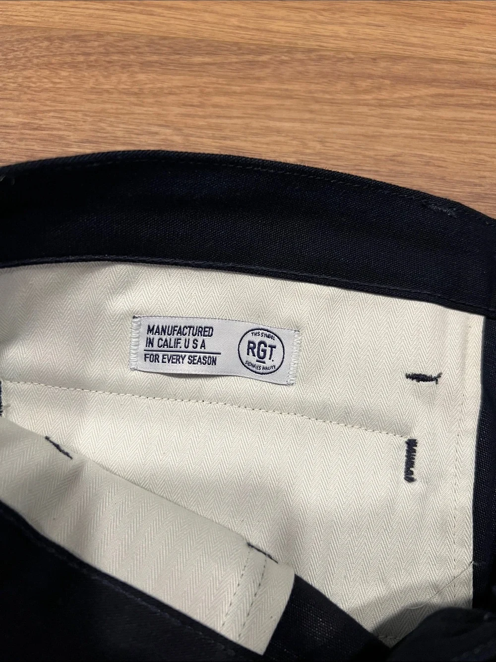 Rogue Territory RGT Officer’s Trouser Slim Taper Indigo Selvedge Canvas Size 34